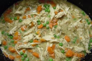 SMOTHERED CHICKEN IN GRAVY FOR THE SLOW COOKER