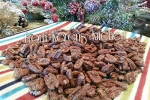Roasted Candied Pecans