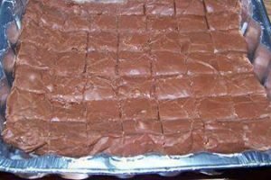 Easiest fudge recipe in the world, can’t mess it up if you tried.
