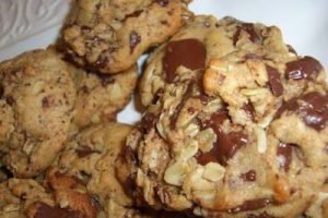 Peanut Butter Oatmeal Chocolate Chunk Cookies