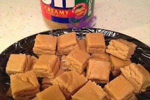 Peanut Butter Microwave Fudge Super Quick and Easy