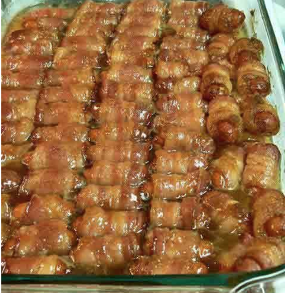 Brown Sugar Bacon Wrapped Little Smokies The Country Cook