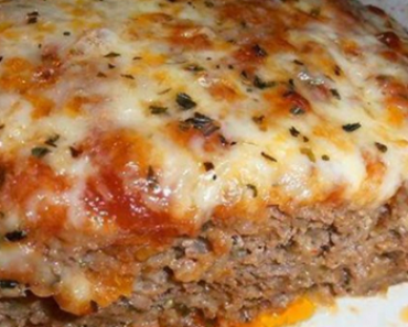 AN ABSOLUTELY DELICIOUS ITALIAN MEATLOAF